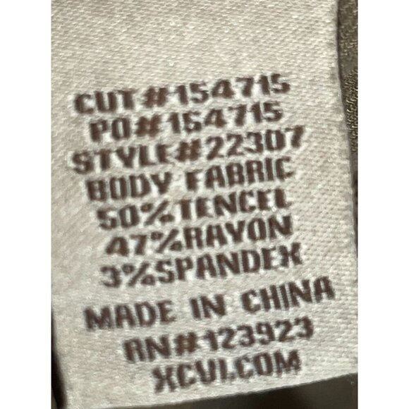 XCVI Edgy Urban Skirt M Tan Indie Hippie Western Grunge Sleaze Concert Western - Picture 9 of 12